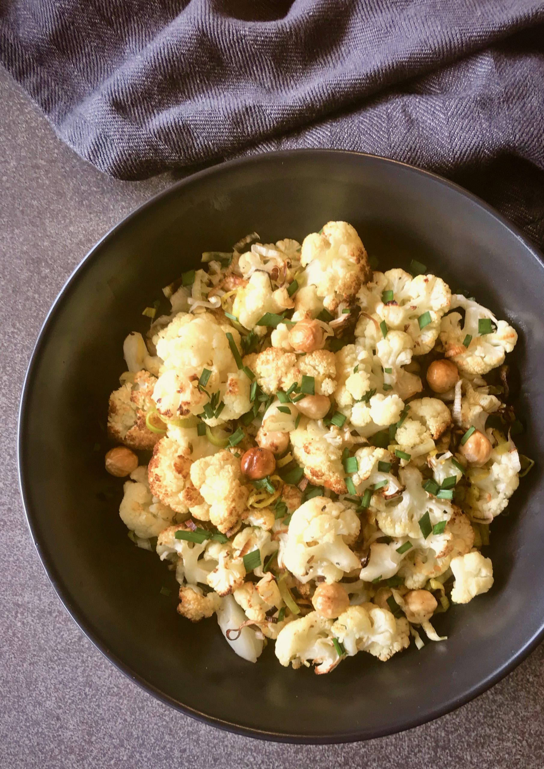 Roasted Cauliflower with Hazelnuts and Leeks | Easy Read Recipes by ...