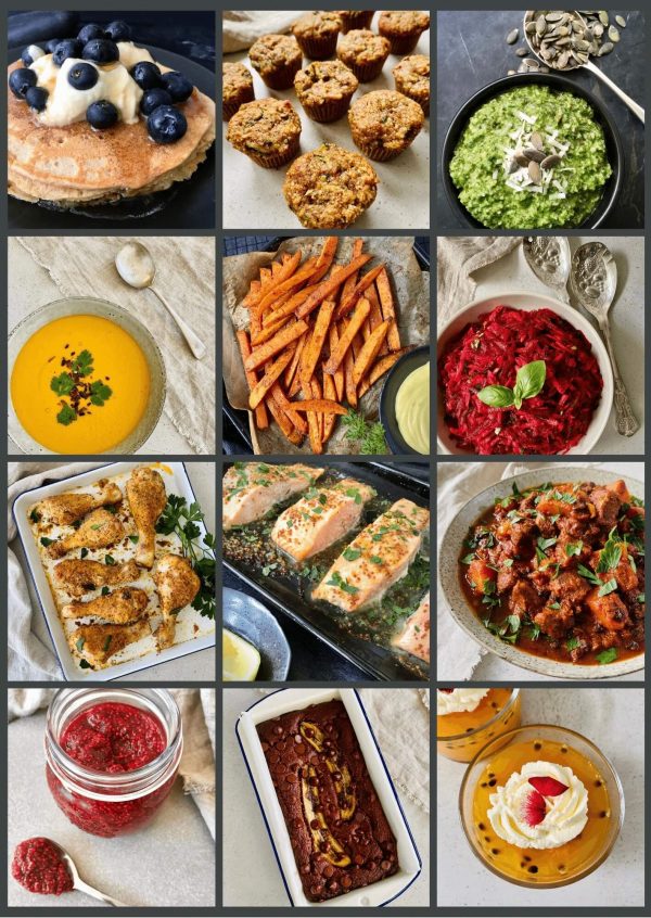 Home Matters 101's favourite Easy Read Recipes pictured in a collage